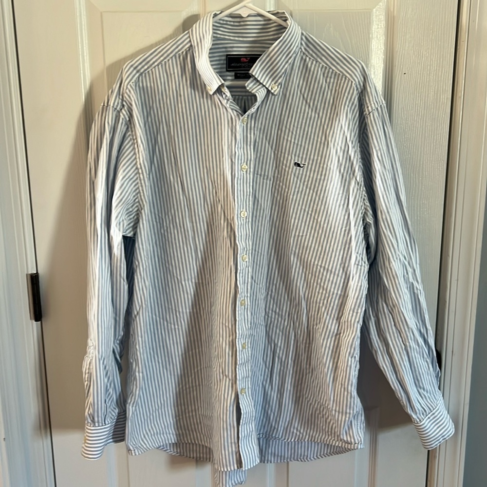 Men’s XL Vineyard Vines dress shirt.